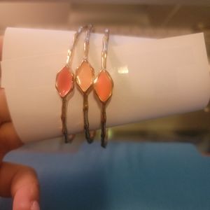 Peach 🍑 Pit Bracelet Collection Set of 3